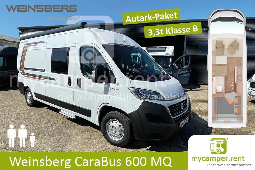 2021 Weinsberg Carabus 600mq